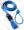 Lane Gainer Competitive Swim Belt : 30 ft. of tubing adjustable to any length between 15 - 30ft. 
30 ft. will stretch to 75 ft. pool.  Used for both resistance and speed assist swims - facilitated by quick-reversing nylon ring
that rotates front-to-back of swimmer.  Water-snake™ $50
Available in heavier Black tubing by special order.  800-443-8946. ($60)