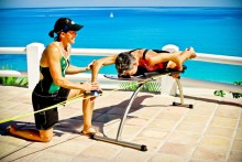HALO Swim Bench addresses stroke technique, swim specific strength and crucial turnover/tempo rates important in the overall successful swimming equation.